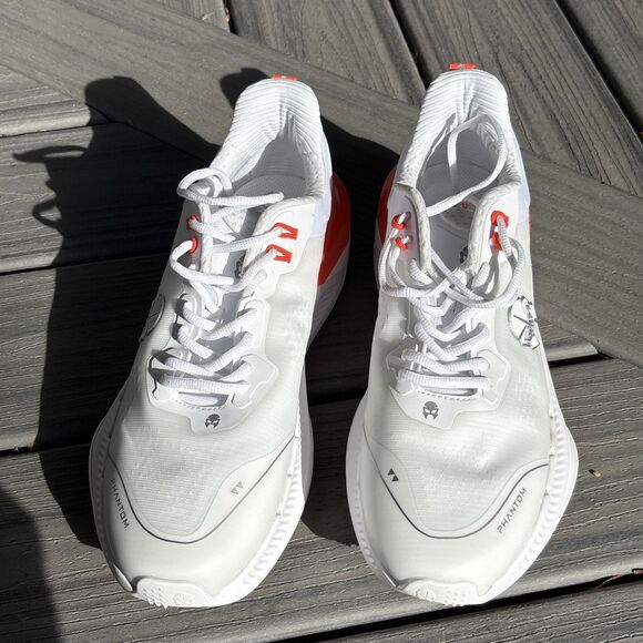 Phantom Phorm 1 Size 12 Mens Golf Cricket Shoes White Spiked comfort  New - Picture 2 of 11